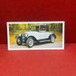 Craven Black Cat Vintage Car series Collectable Cards 1976