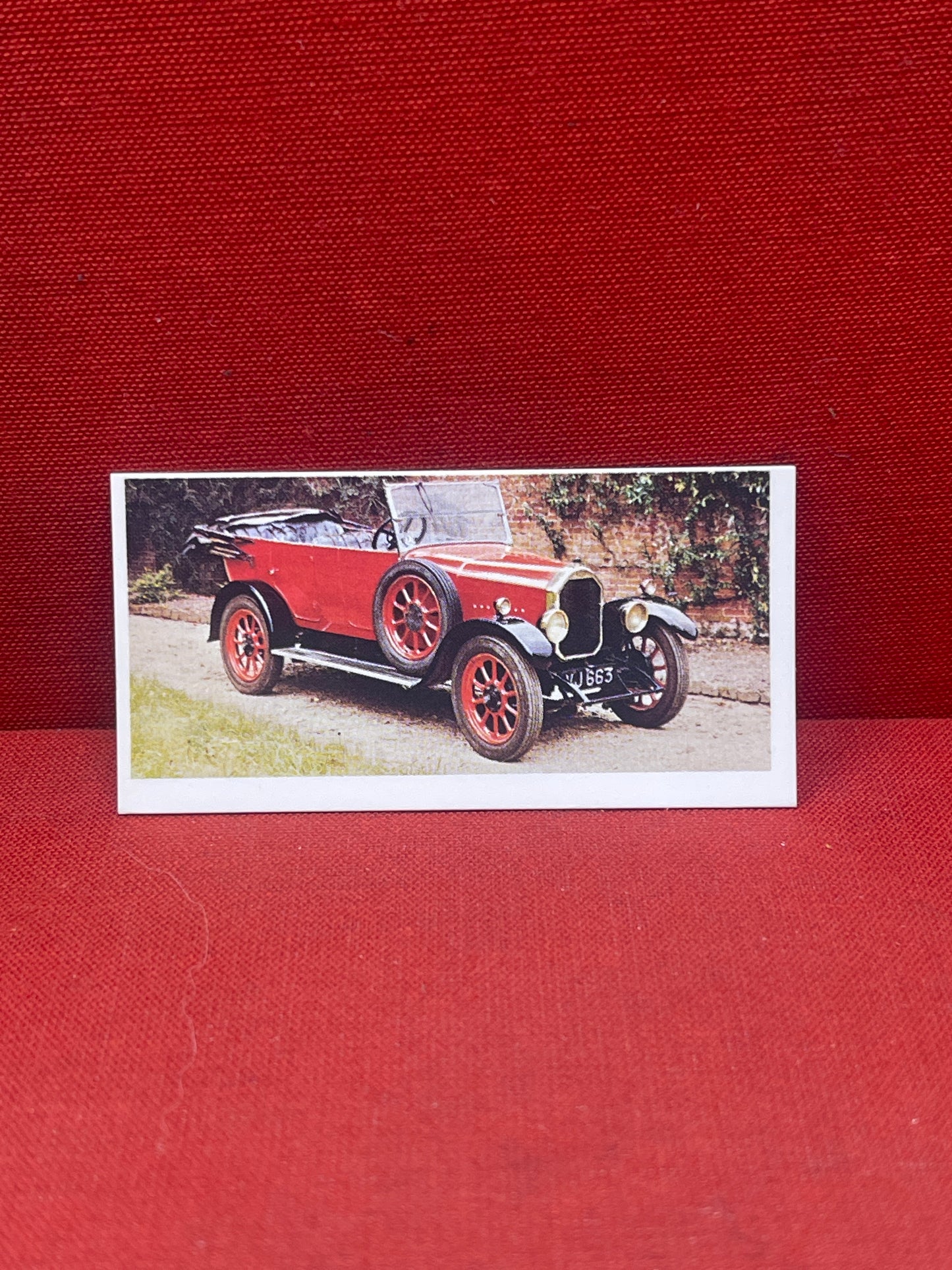 Craven Black Cat Vintage Car series Collectable Cards 1976