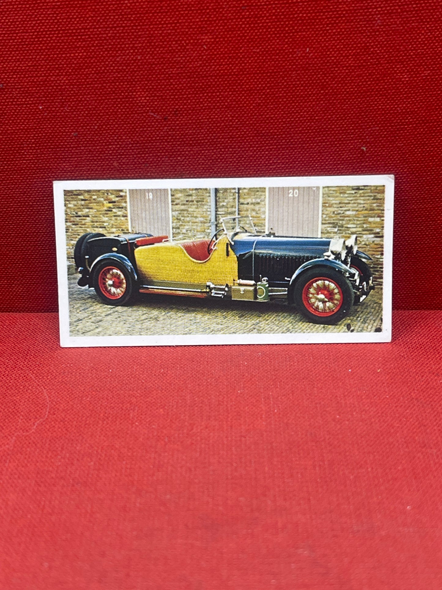 Craven Black Cat Vintage Car series Collectable Cards 1976