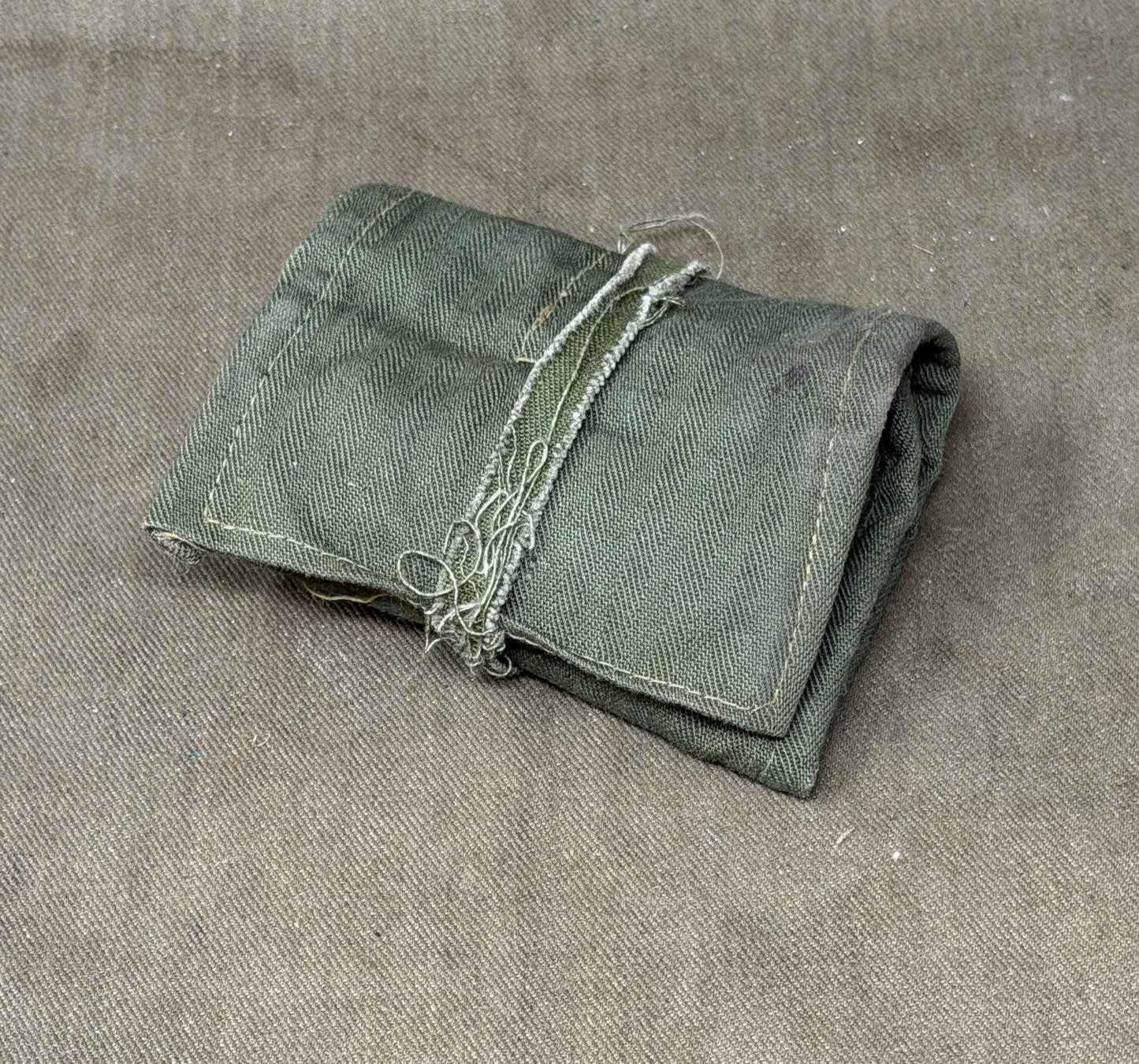 Original Eastern Bloc Military Sewing Kit Housewife – Field Repair Kit