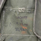 Original British Lightweight Respirator Haversack 1943 Dated – WWII Gas Mask Bag