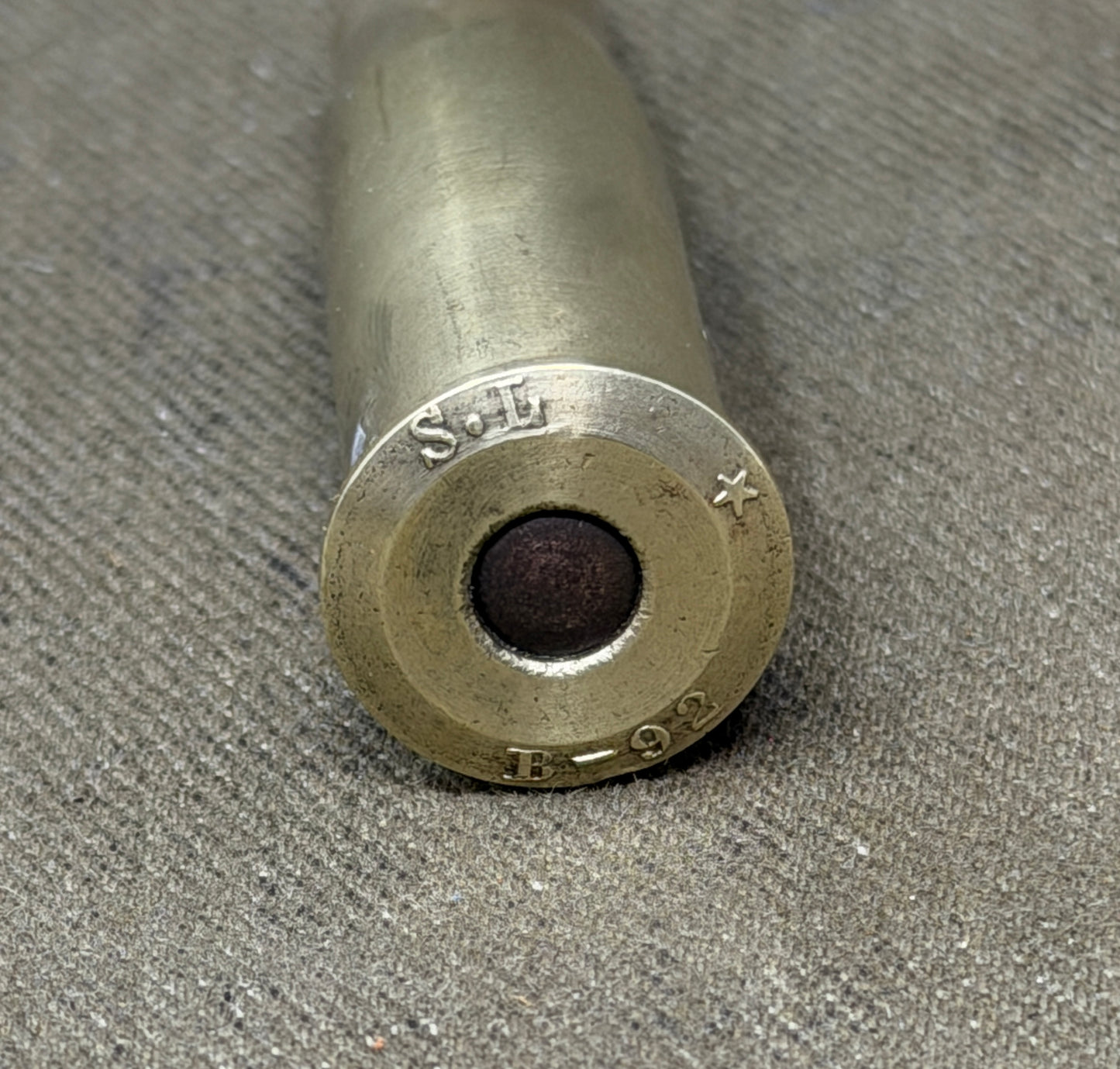 Original Inert Italian 10.4×47R Vetterli Cartridge – S.L. E 92 Headstamp (1892)