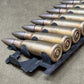 30 × Inert French 8×50mmR Lebel 1948 Rounds on Original 30-Round Hotchkiss Strip – Oil Injected Display Set