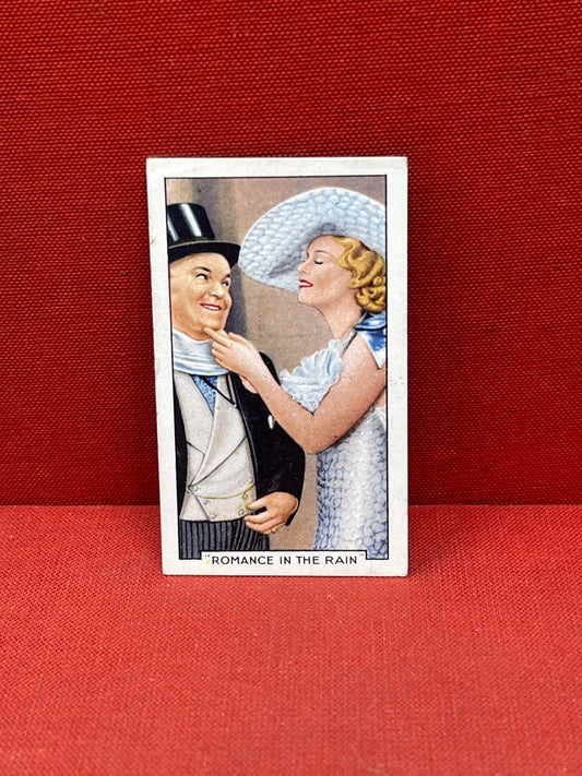 Gallaher Ltd Romance In The Rain Cigarette Cards 1935