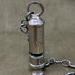 Original WWII British A.R.P. Air Raid Precautions Whistle by J. Hudson & Co, Birmingham with Original Chain