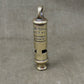 Original Victorian J. Hudson & Co Metropolitan Patent Brass Police Whistle – 13 Barr Street Birmingham c.1890-1910