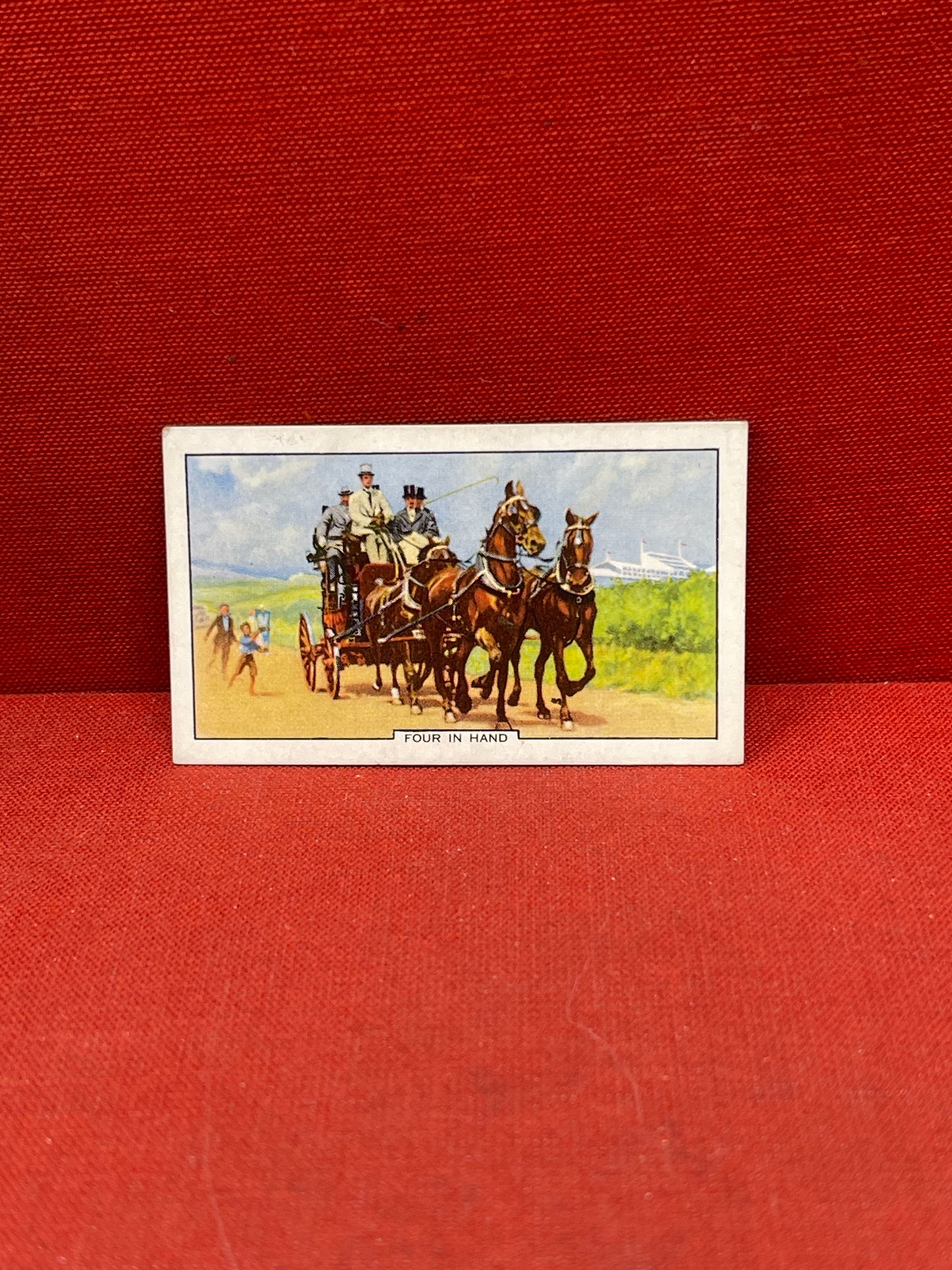 Gallaher Ltd Racing Scenes Series 48  Cigarette Cards 1938