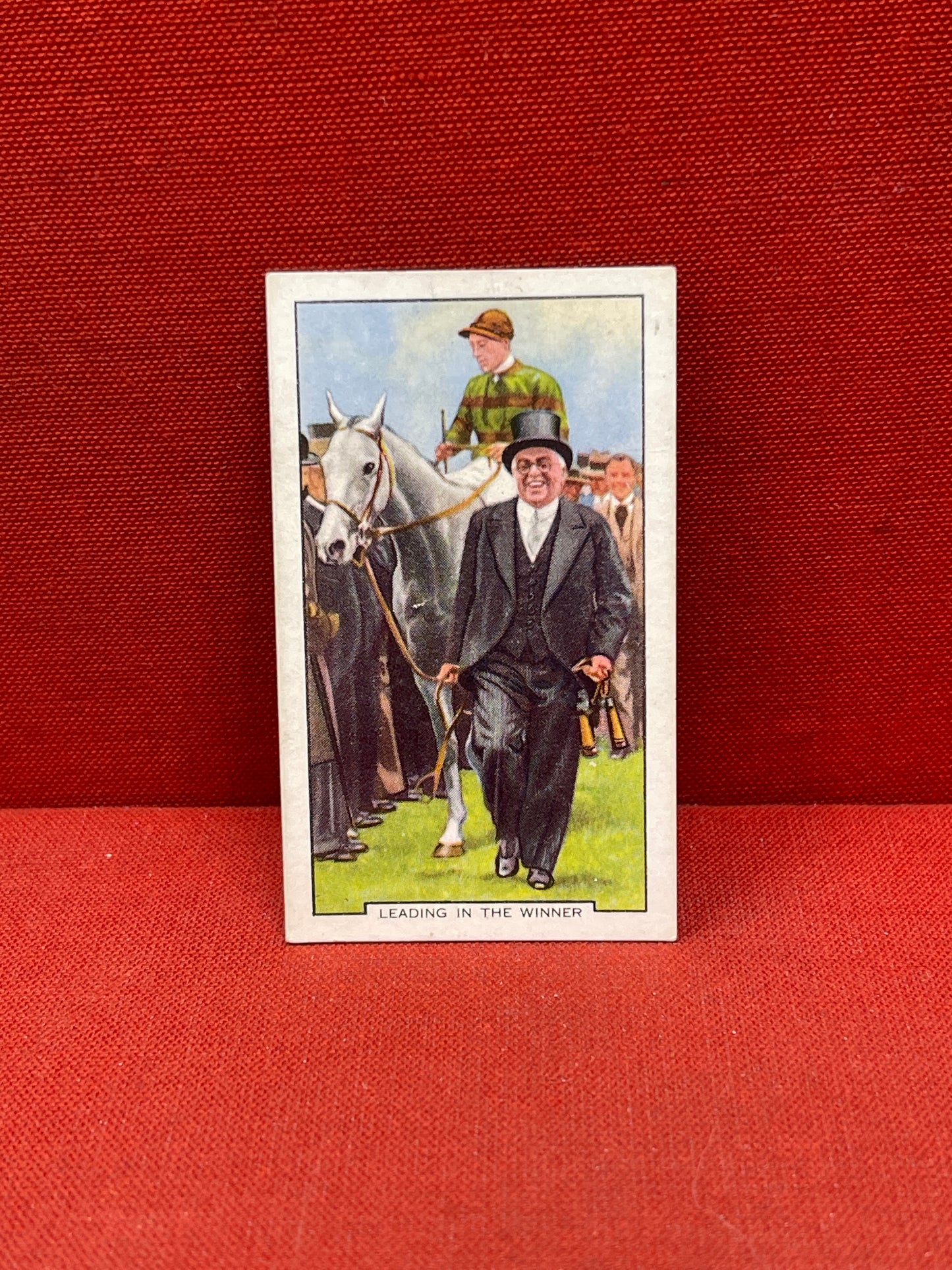 Gallaher Ltd Racing Scenes Series 48  Cigarette Cards 1938