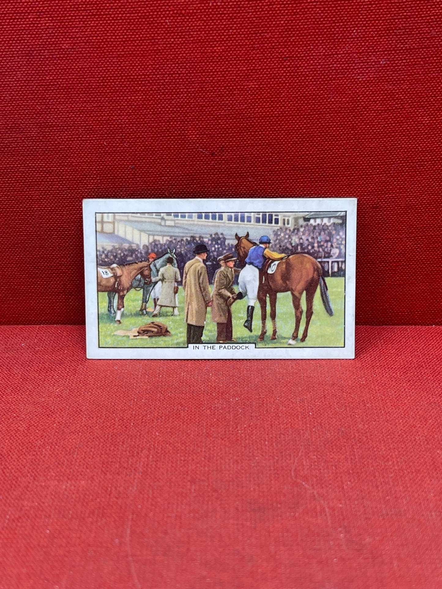 Gallaher Ltd Racing Scenes Series 48  Cigarette Cards 1938