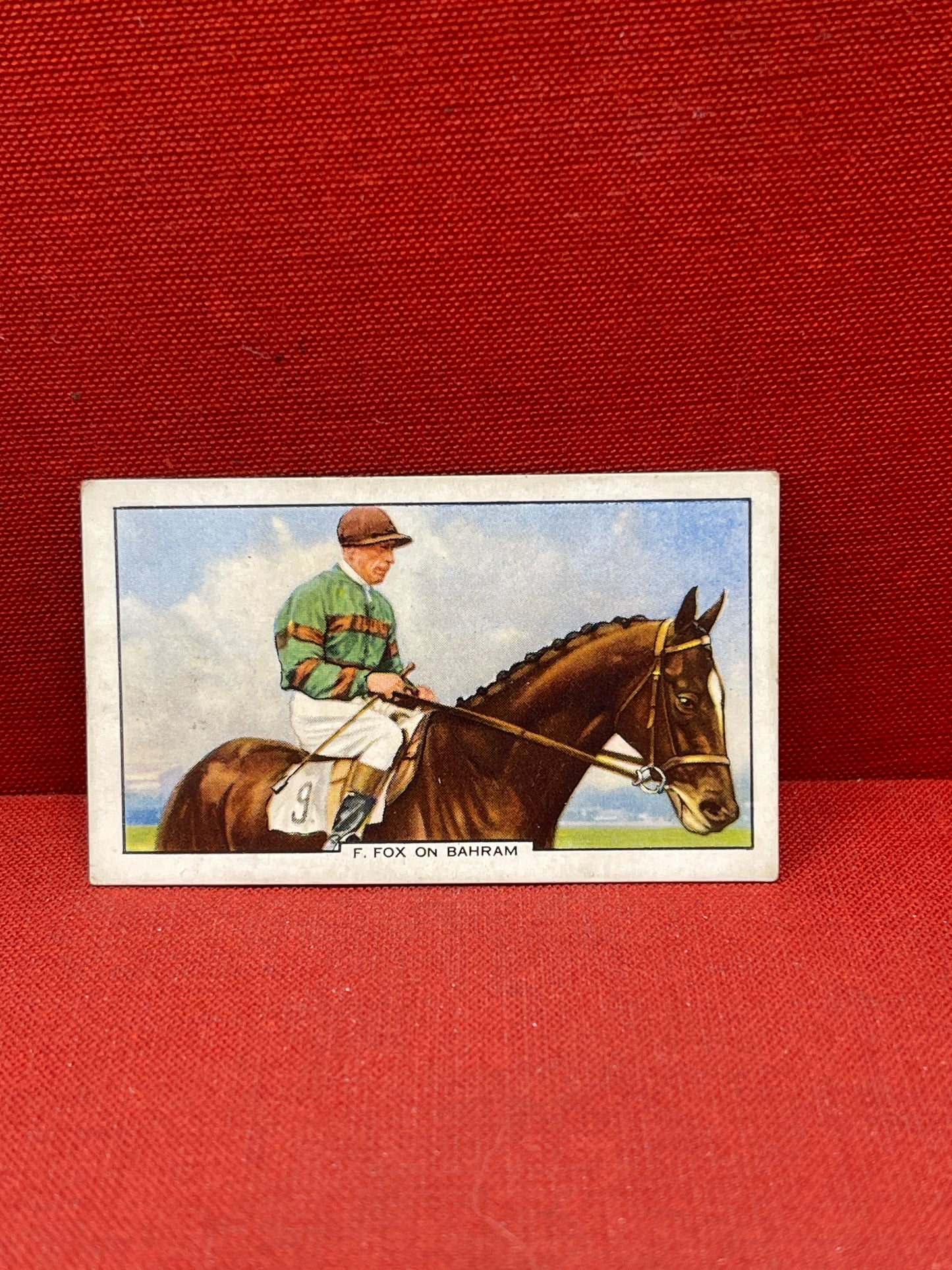 Gallaher Ltd Racing Scenes Series 48  Cigarette Cards 1938