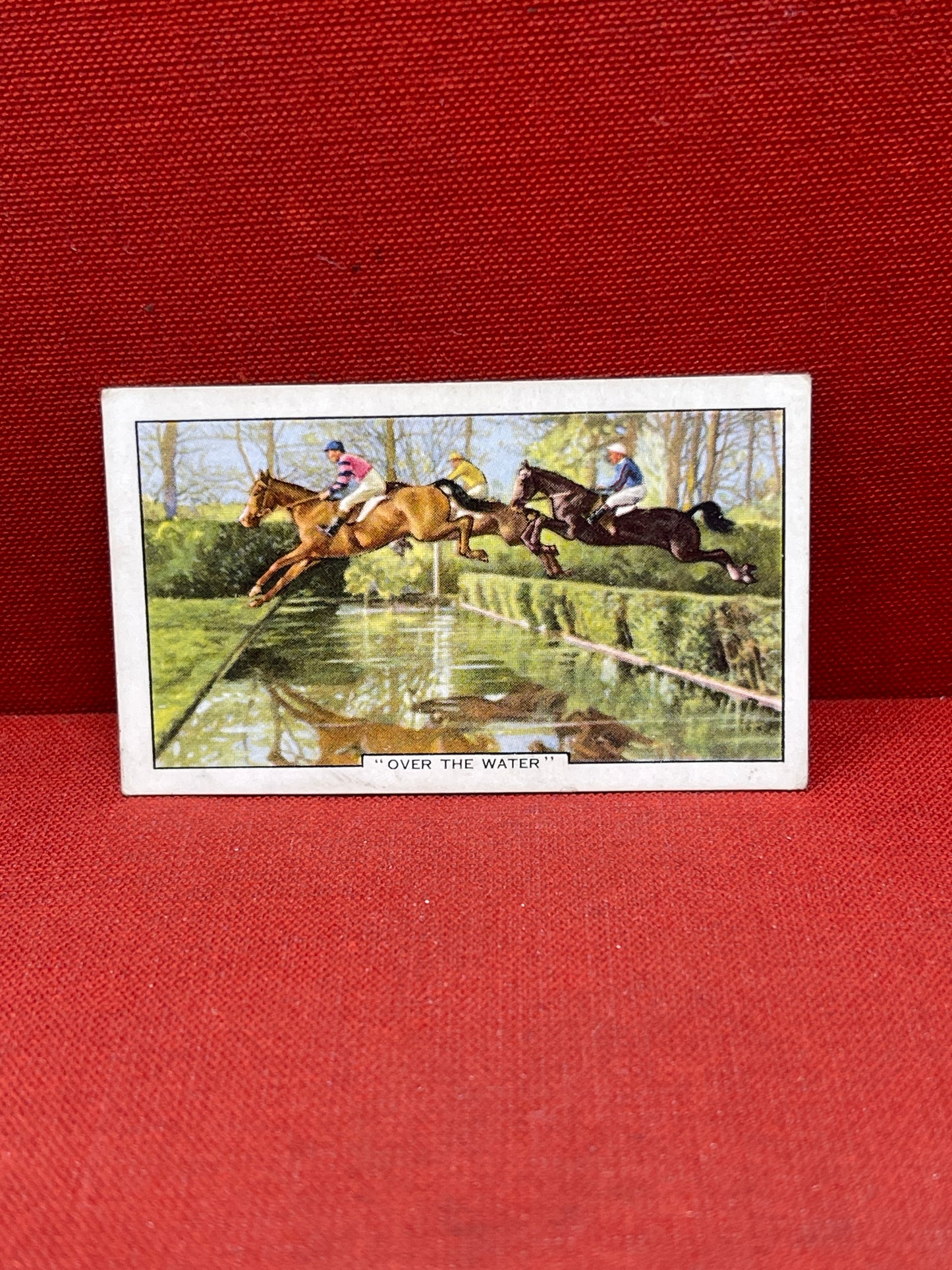 Gallaher Ltd Racing Scenes Series 48  Cigarette Cards 1938