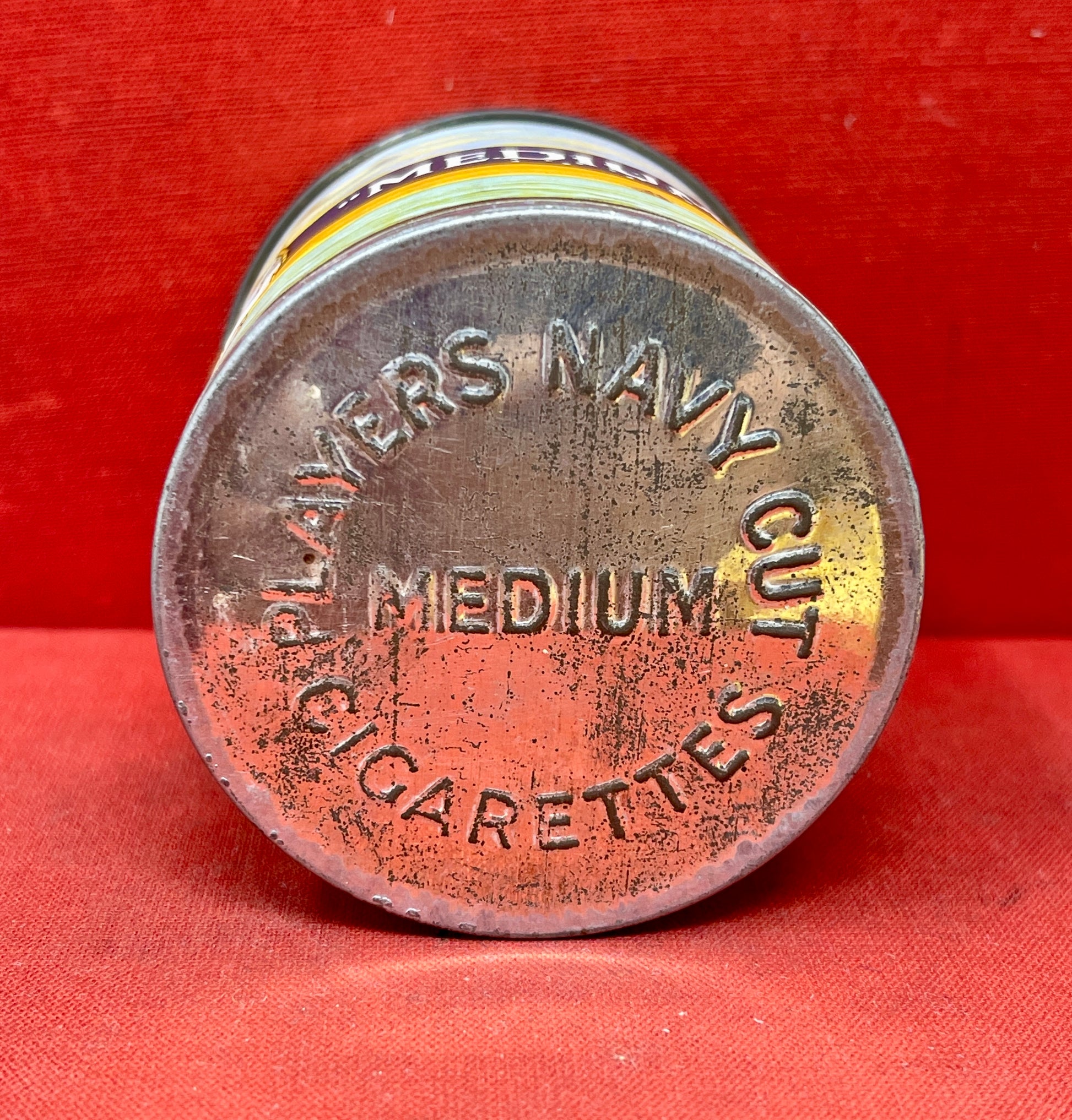 Tin of 50 Player's Navy Cut Medium Cigarettes, Unopened