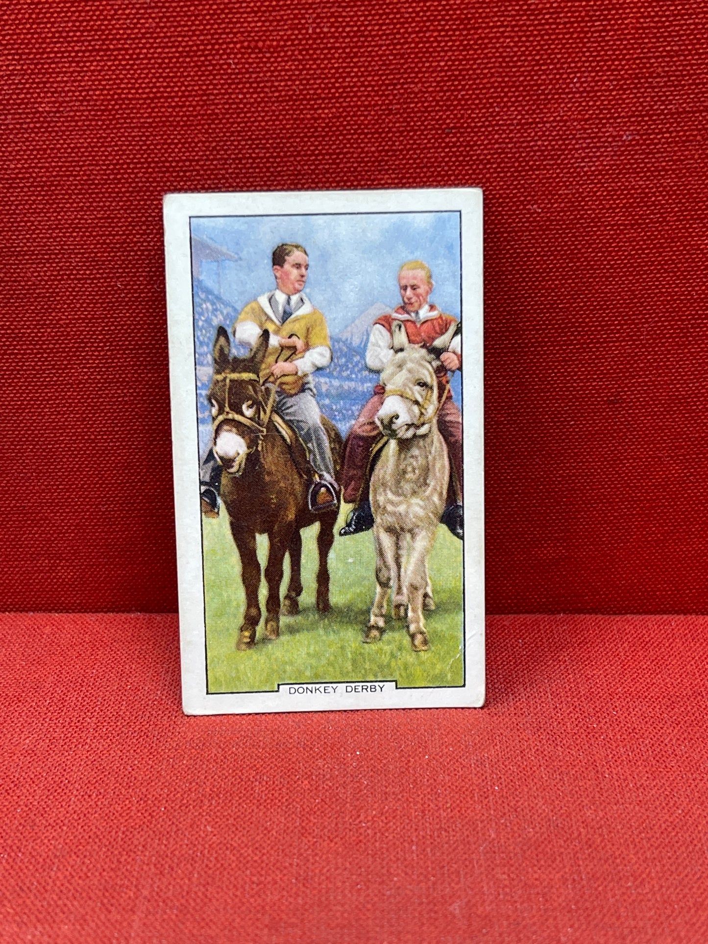 Gallaher Ltd Racing Scenes Series 48  Cigarette Cards 1938