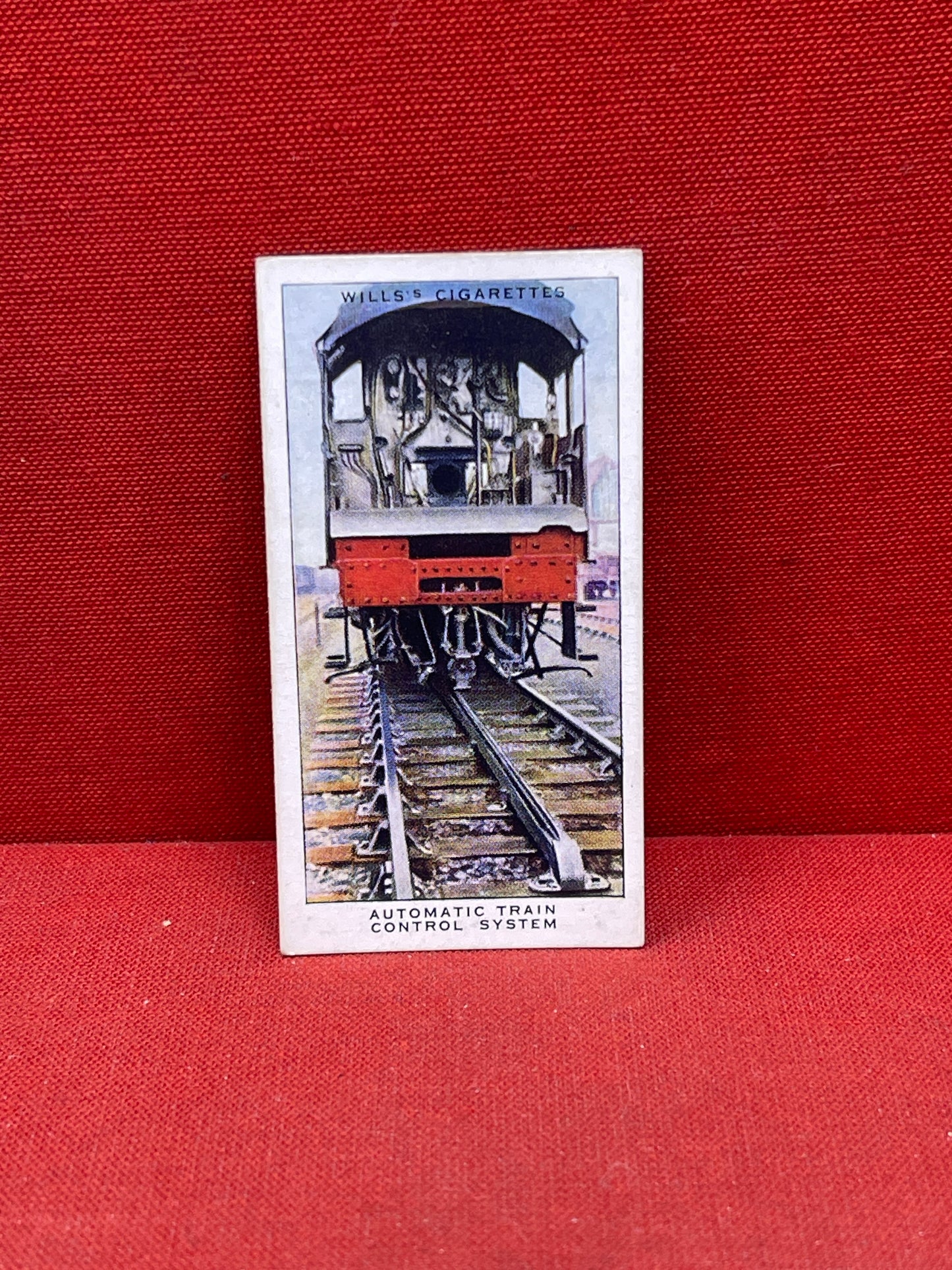 WD&HO WillsCigarette Cards Railway Equipment