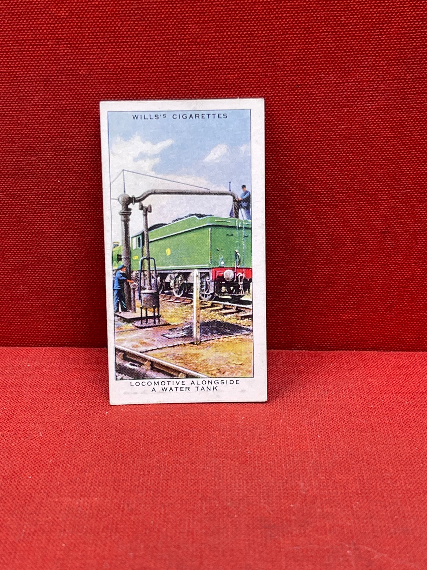 WD&HO WillsCigarette Cards Railway Equipment