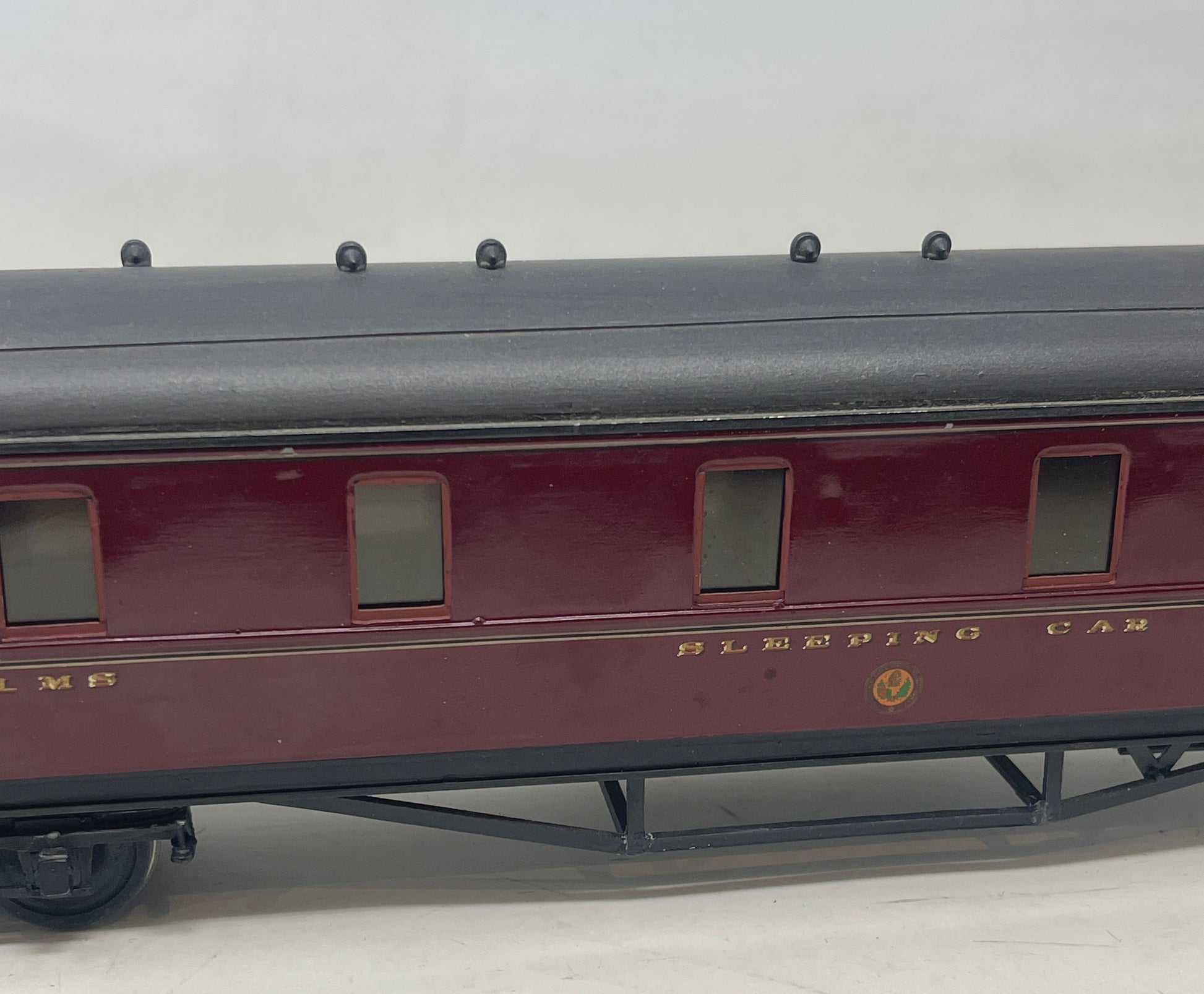 0 Gauge LMS Maroon Stanier D`Sleeping Car Coach