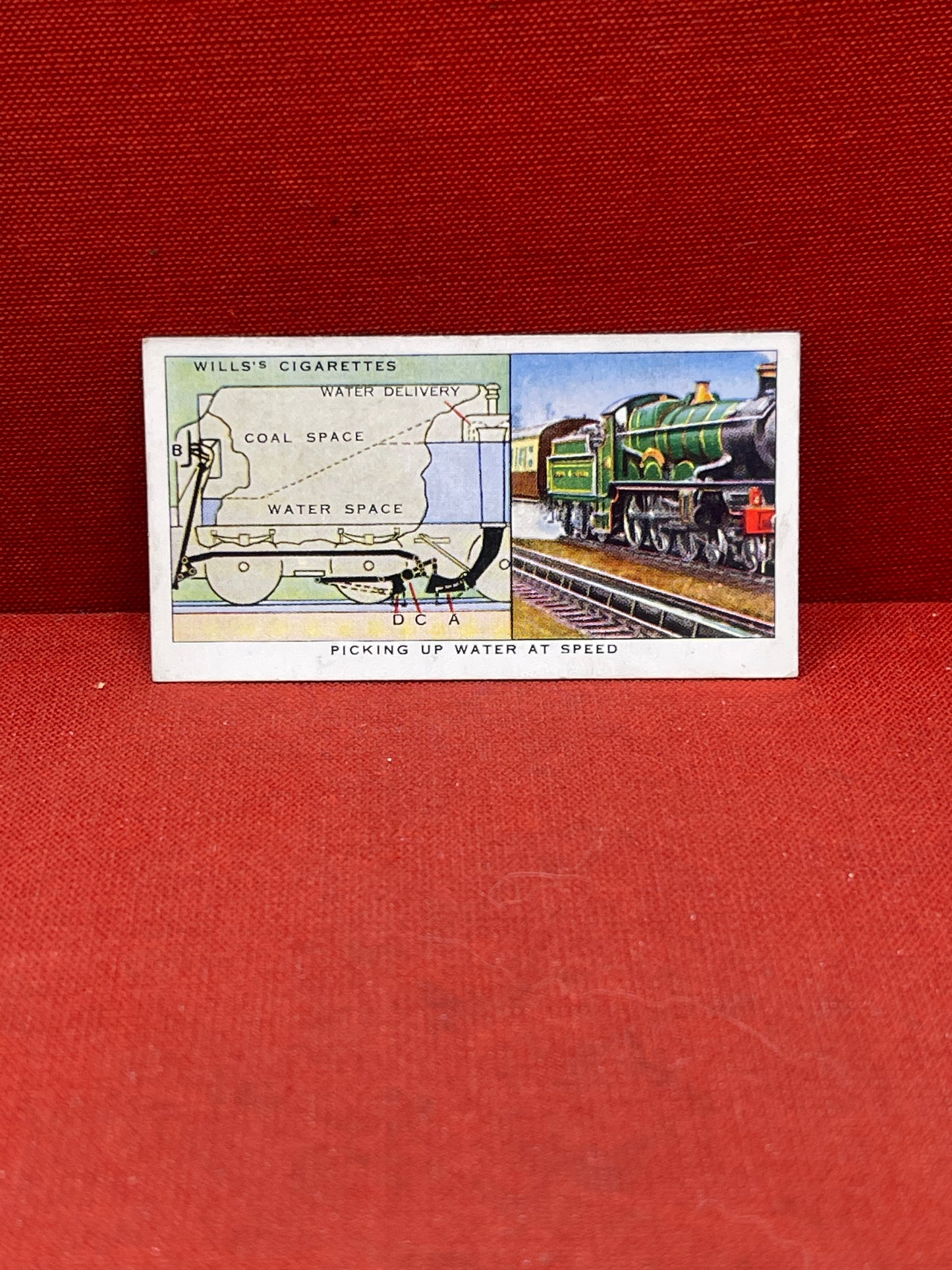 WD&HO WillsCigarette Cards Railway Equipment