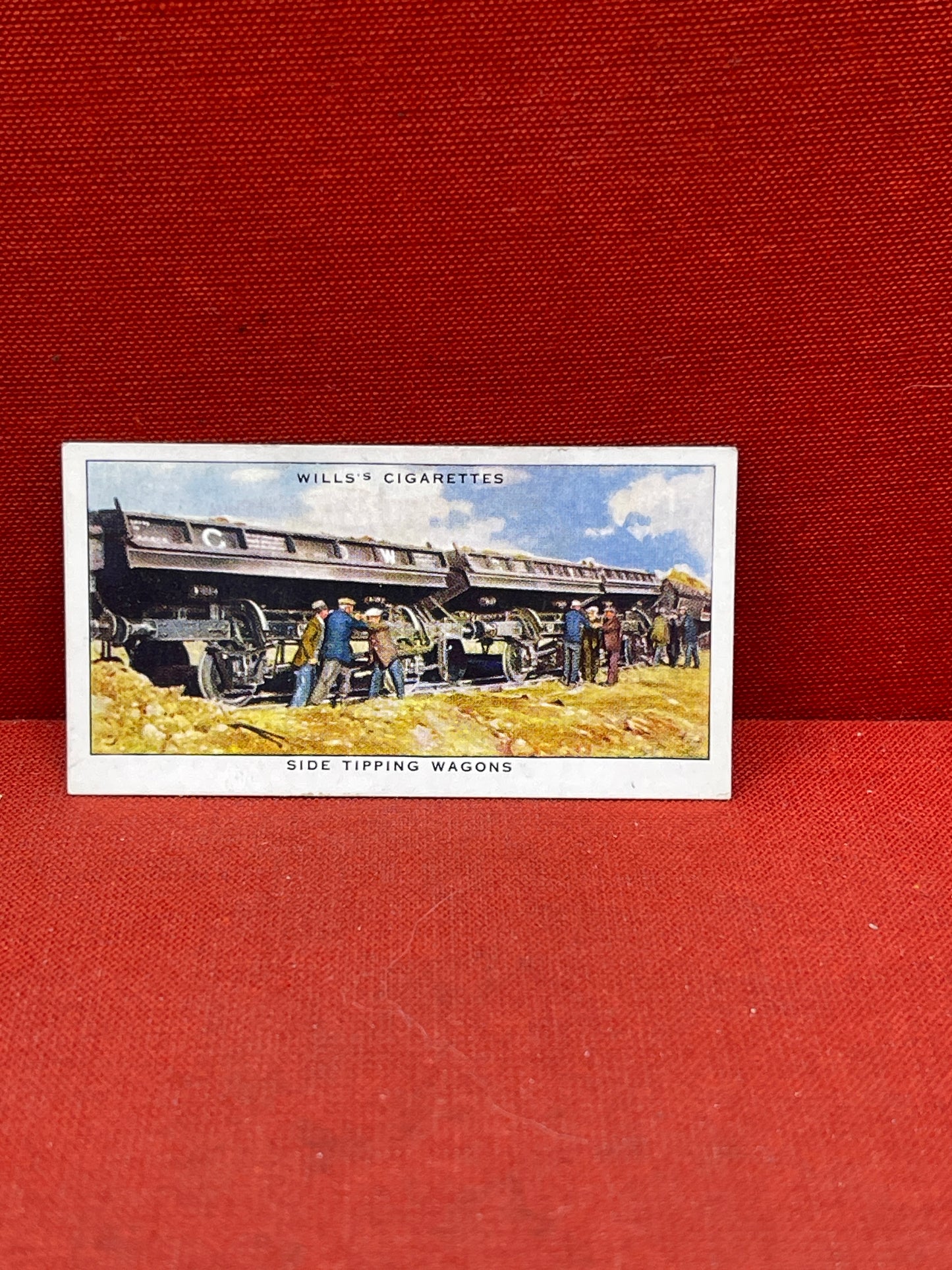 WD&HO WillsCigarette Cards Railway Equipment