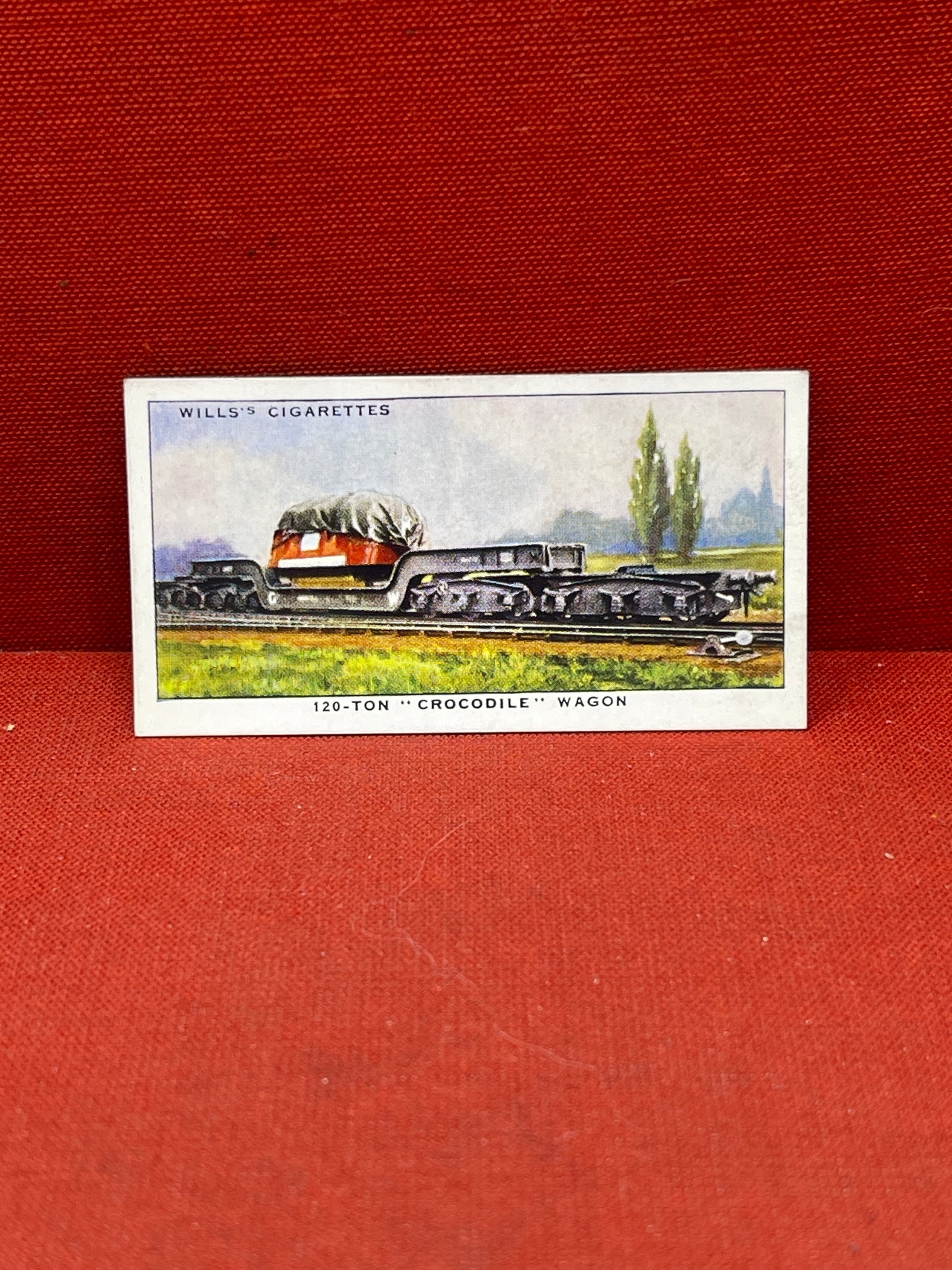 WD&HO WillsCigarette Cards Railway Equipment