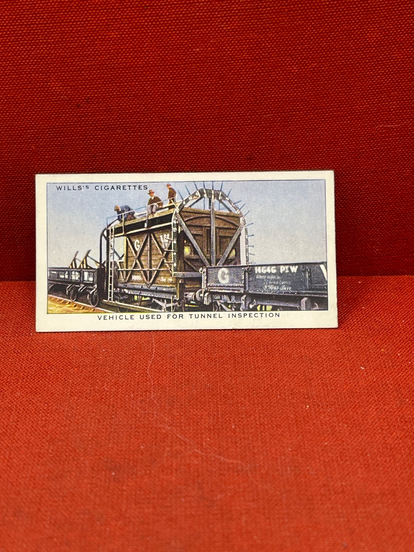 WD&HO WillsCigarette Cards Railway Equipment