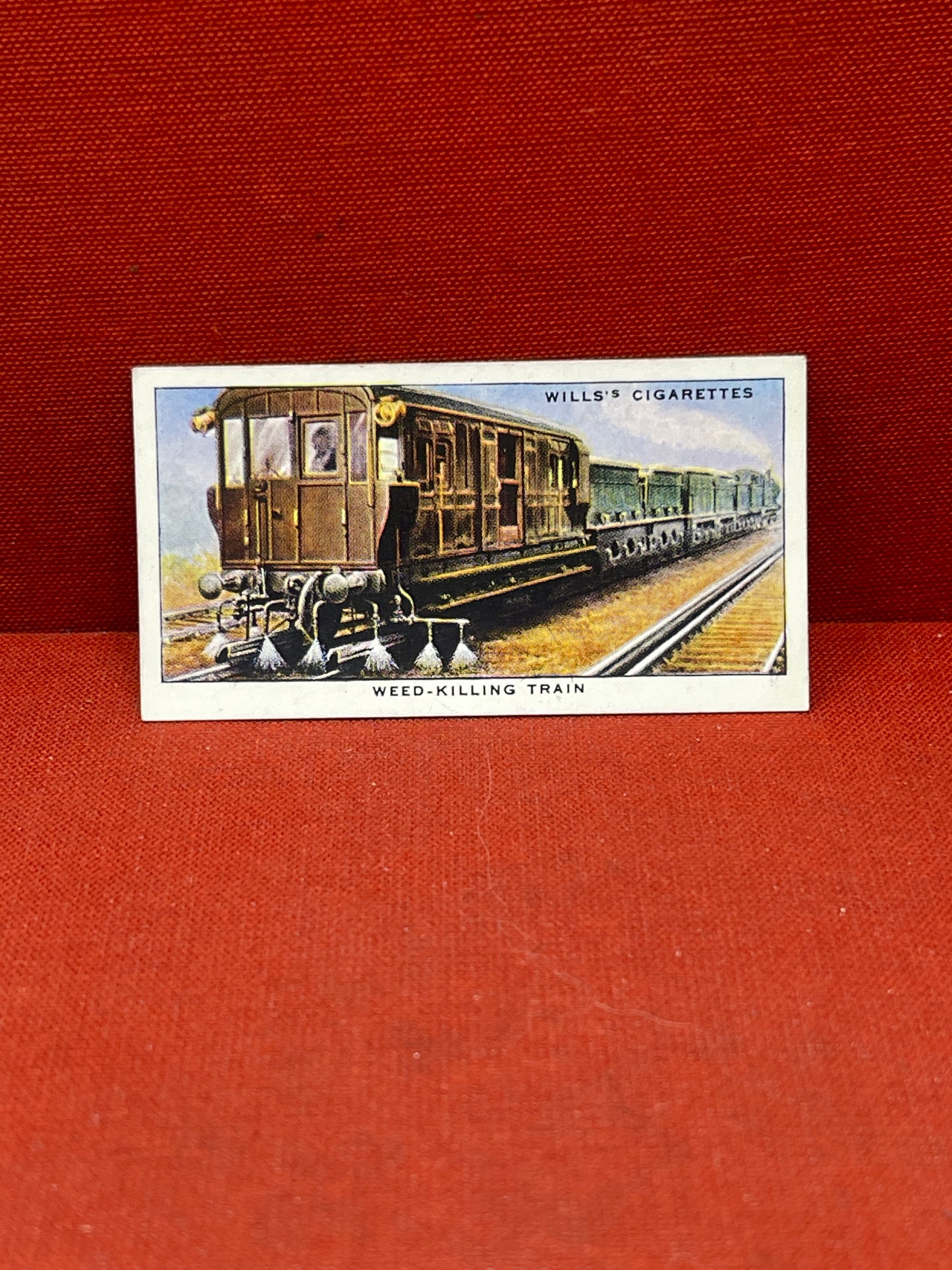 WD&HO WillsCigarette Cards Railway Equipment