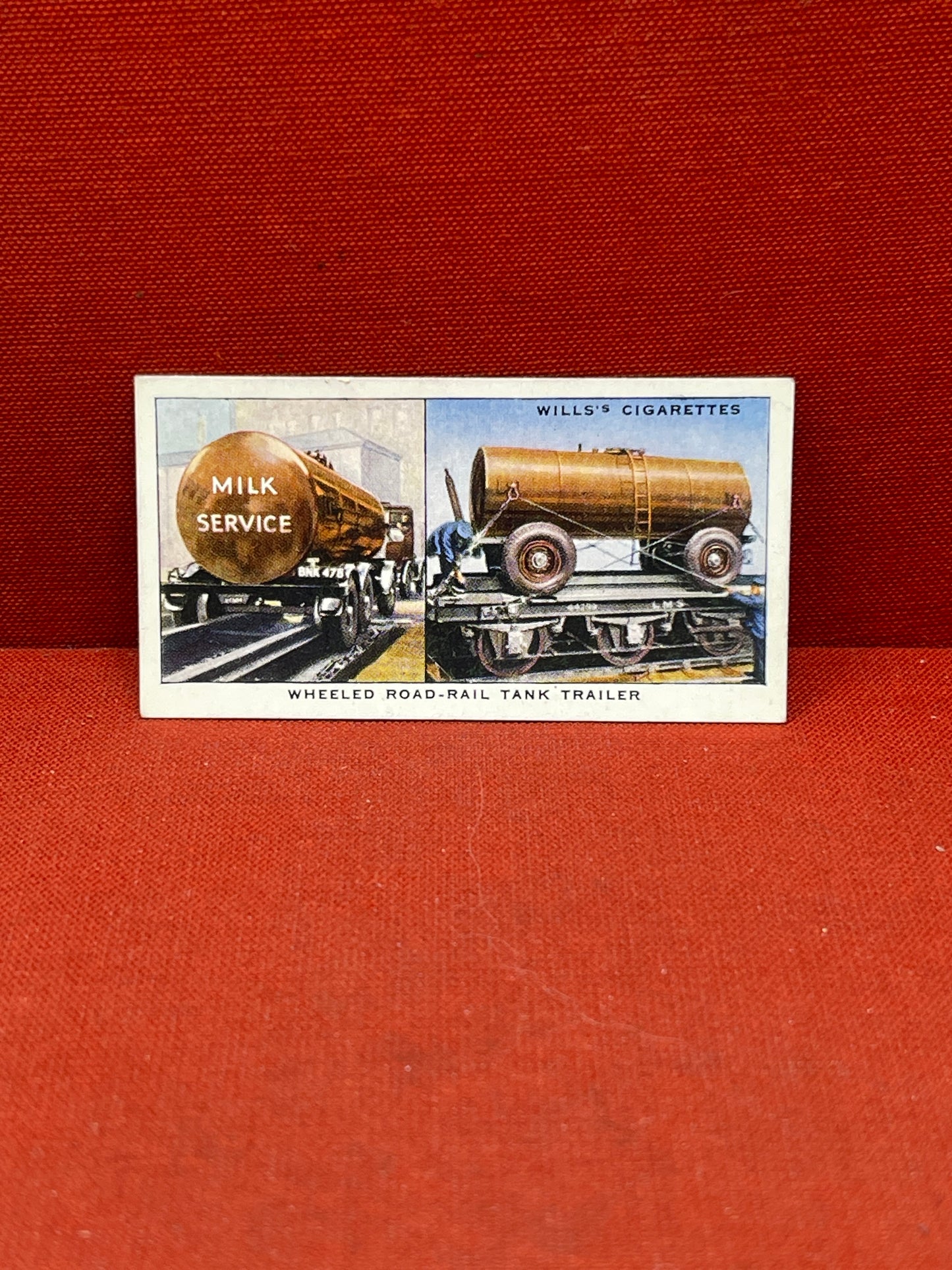 WD&HO WillsCigarette Cards Railway Equipment