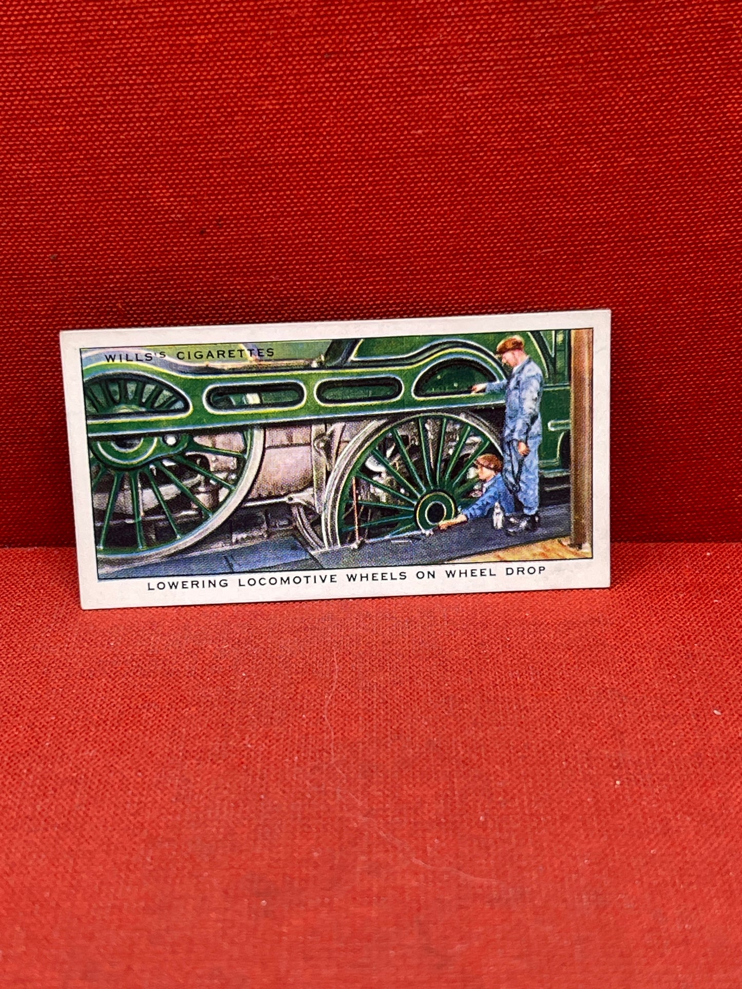 WD&HO WillsCigarette Cards Railway Equipment