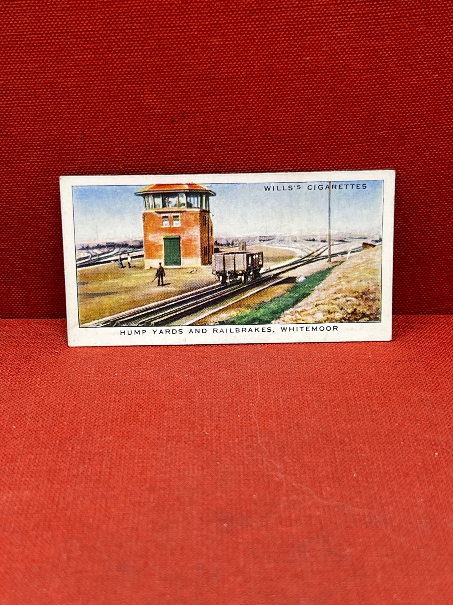 WD&HO WillsCigarette Cards Railway Equipment