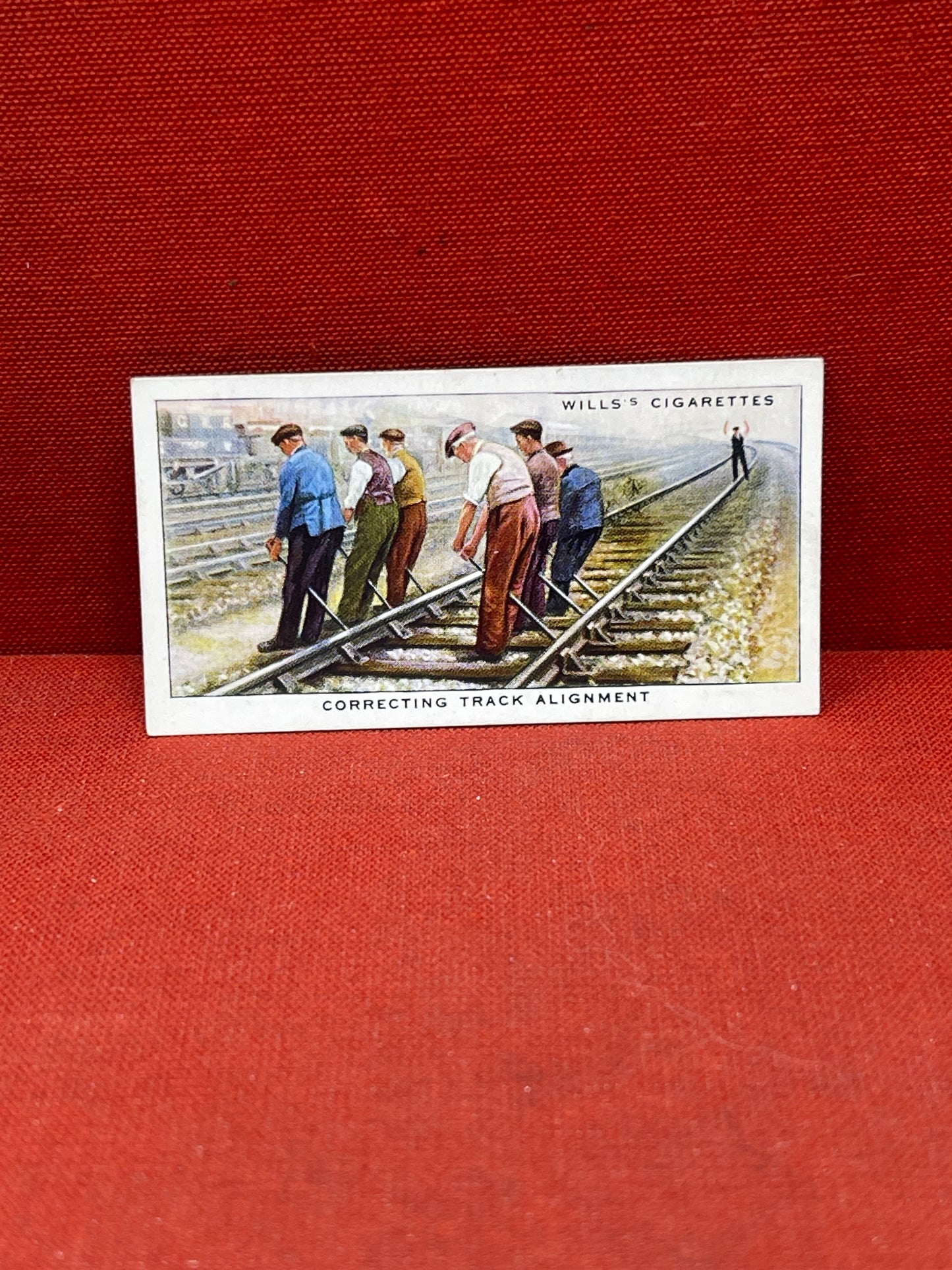 WD&HO WillsCigarette Cards Railway Equipment