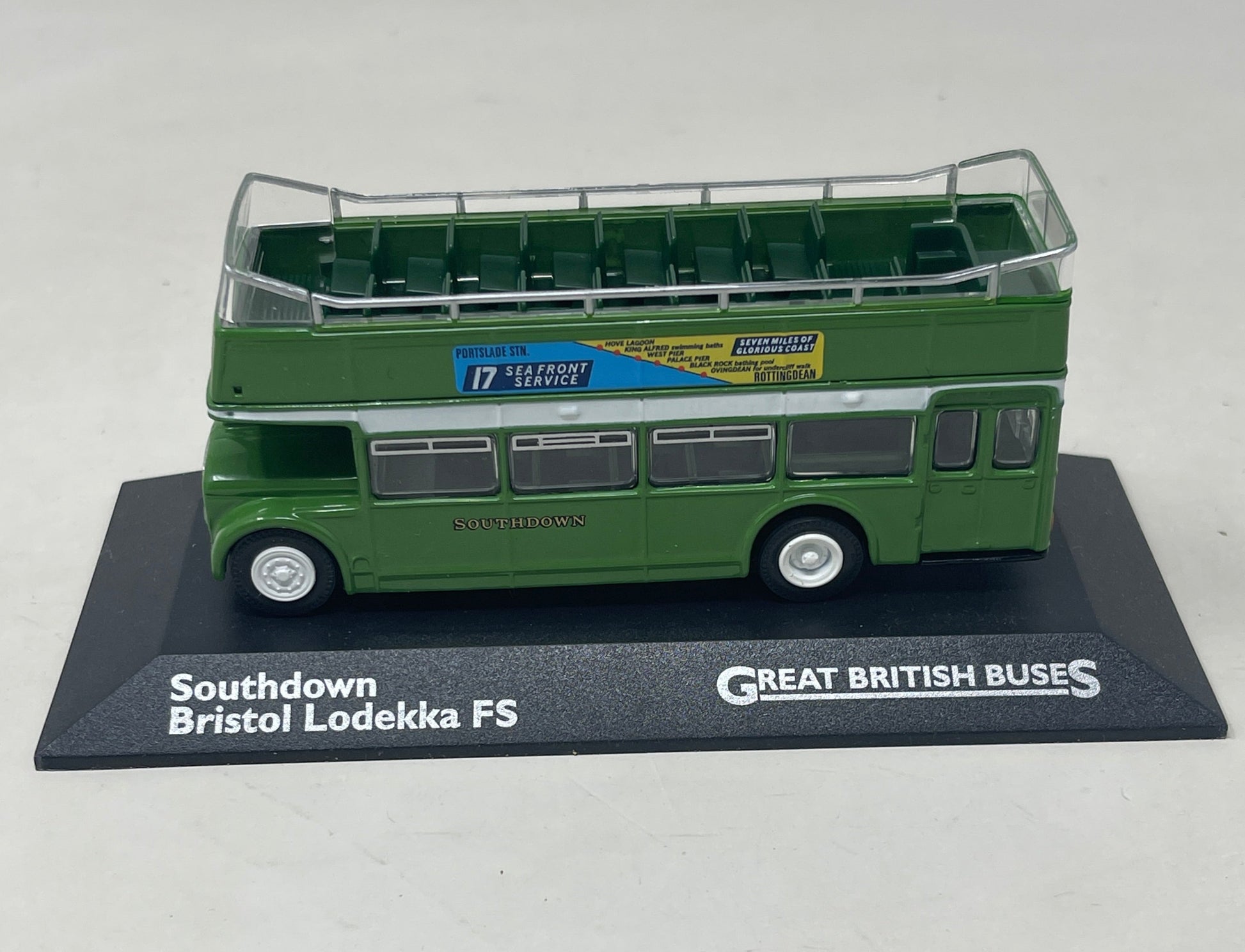 Die Cast 1:76 Scale Southdown Bristol Lodekka FS