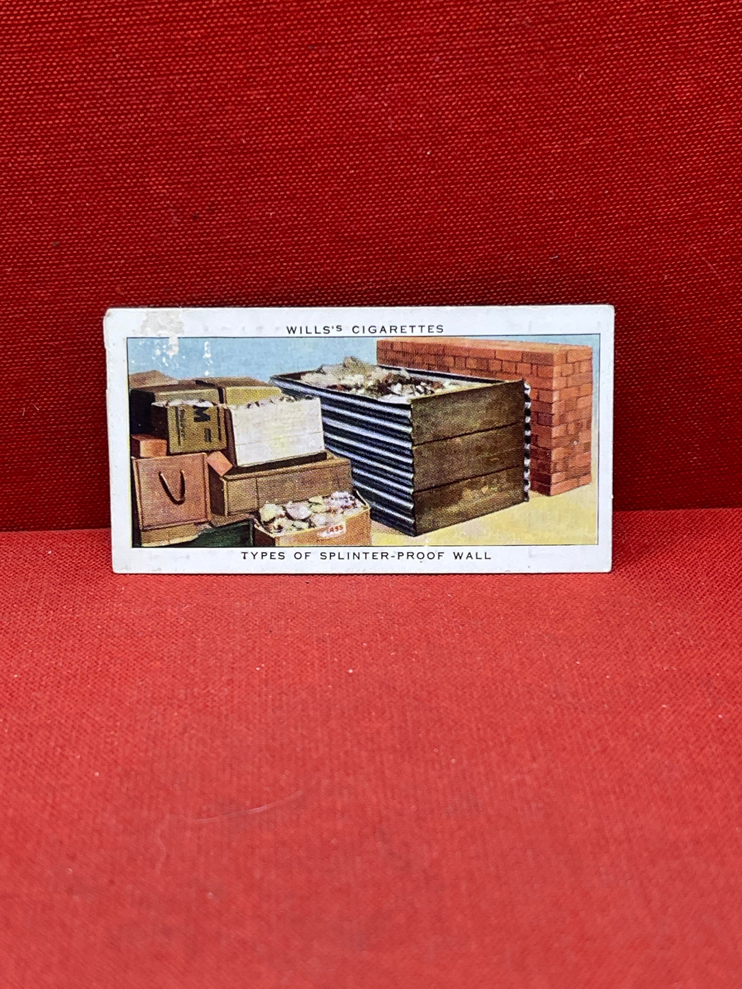 The onset of WWII meant the authorities were keen to give simple life-saving measures the maximum possible exposure and Imperial Tobacco were encouraged to issue this set with a number of their different brands, so the same set was issued by Ogdens, Churchman and Hignett. 