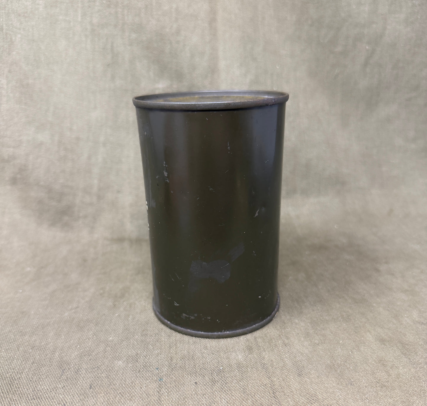 Original British Army Sweetened Milk Powder Ration Tin (Full Contents) – 10oz – Military Issue