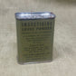 Genuine WWII US insecticide powder tin, manufactured by McCormick & Co., Baltimore, Maryland. Contents: 2 oz. Issued to every GI.

Mint, unopened condition, straight from the carton dated June 1943