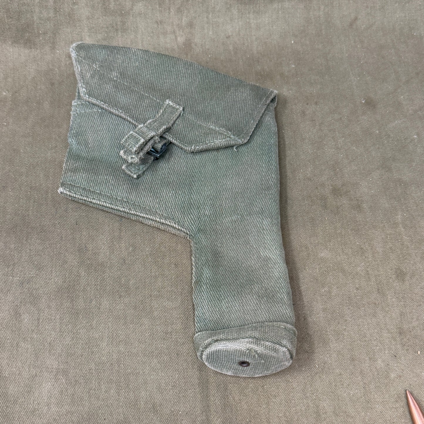 Original British 1944 Pattern Webbing Pistol Holster M.E.Co 1945 AF0250
