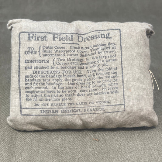 Original WW2 Indian First Field Dressing (FFD) 