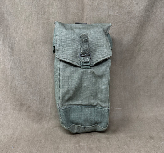 Original British Army 1944 Pattern Webbing Ammunition Pouch (Right Hand) – Dated 1945 – Unissued (Copy)