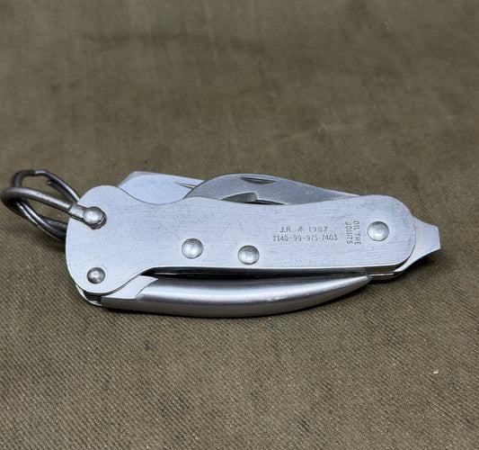 Original British Army Jack Knife – JR – NSN 7340-99-975-7403 – Dated 1987