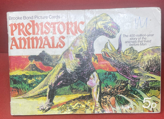 Brooke Bond Picture Cards Prehistoric Animals