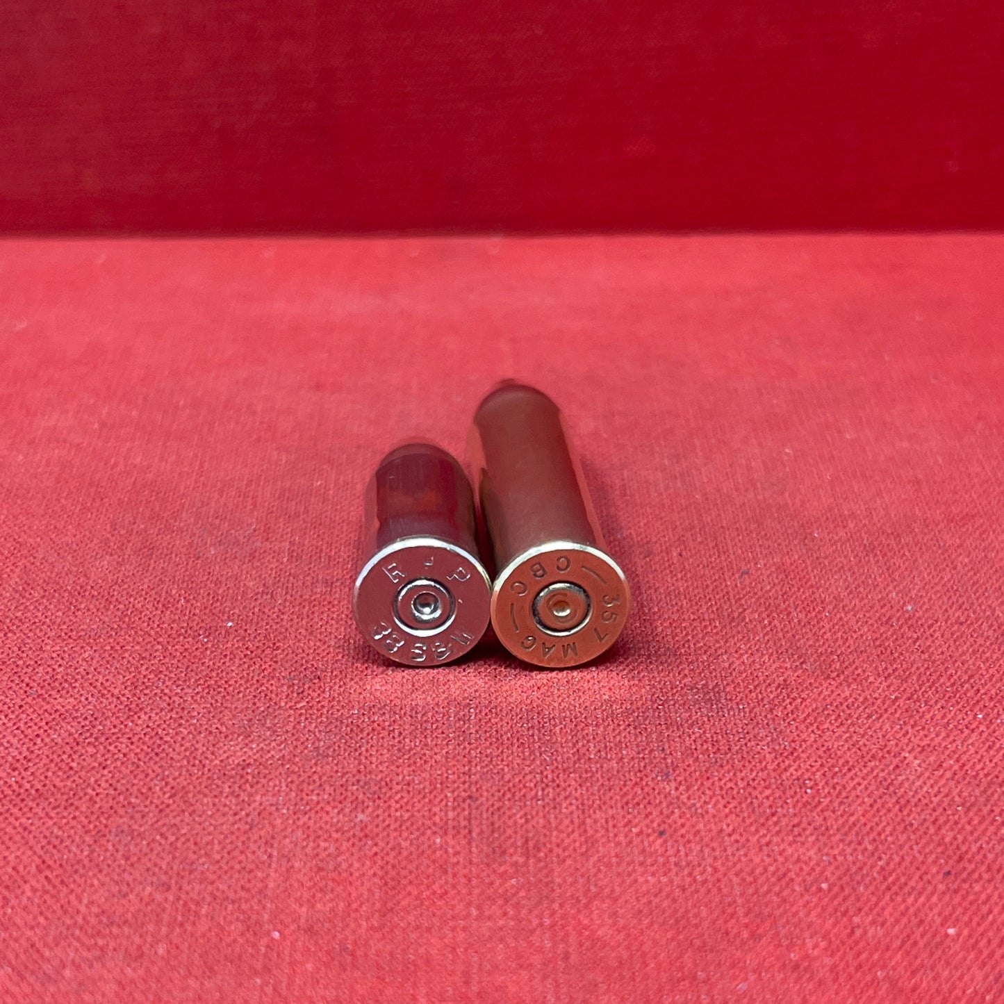 The inert .38 Special bullet typically consists of a cartridge case, primer pocket, and bullet. However, these components are inert and non-functional. The cartridge case is often made of brass or another material commonly used for live ammunition. The primer pocket may appear to contain a primer, but it is typically sealed or empty. The bullet is usually a solid piece of metal or plastic and does not contain any gunpowder or propellant.