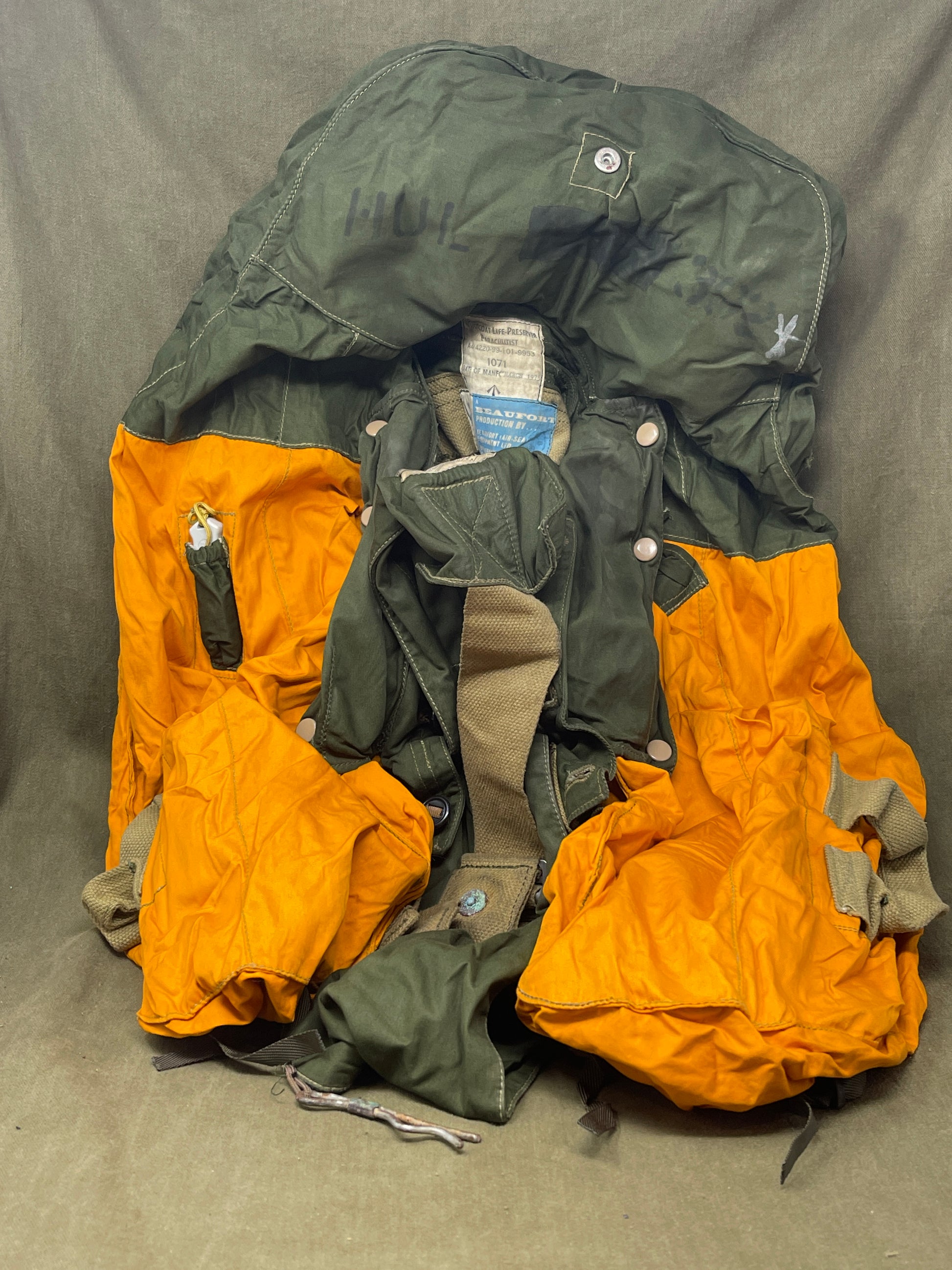 Life Jacket Parachutist Beaufort Air Sea Equipment Ltd  