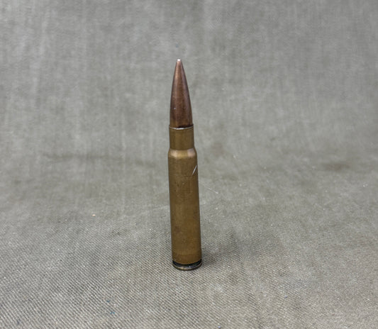 Original Inert German 7.92×57 Mauser Cartridge – P198 S 7 1936 – Pre-WWII Wehrmacht