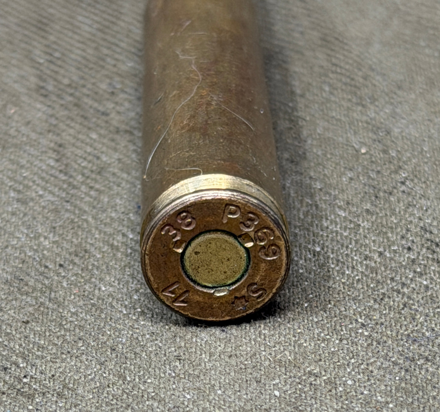 Original Inert German 7.92×57 Mauser Cartridge – P369 S 11 1938 – Teuto Metallwerke