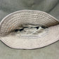 British  Army Khaki 1950's Jungle Hat with Unit Flash