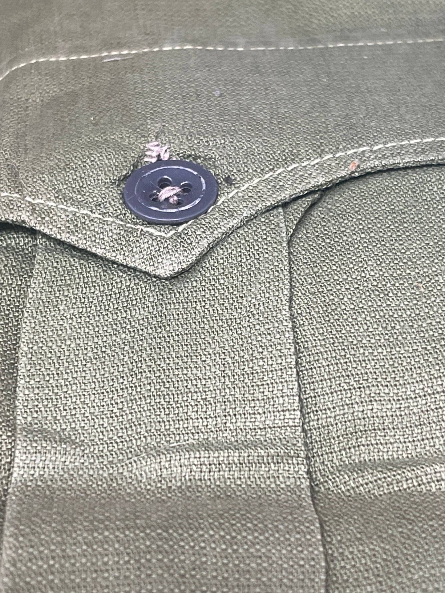 1950s British Army Jungle Green Shirt/Jacket – 48th Gurkha Division & Home Counties Brigade Badges (37–39" Chest)