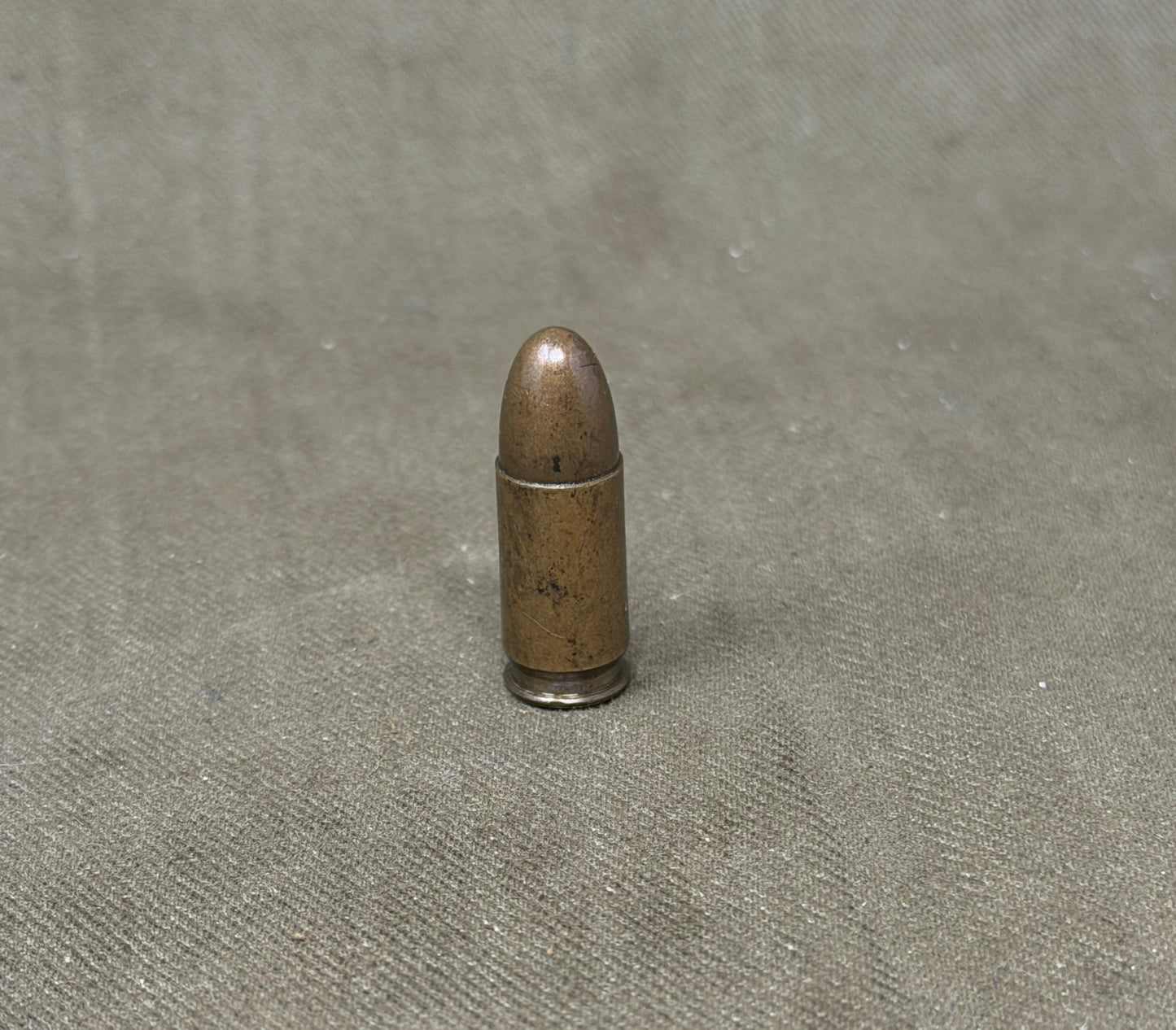 Original Inert WWI German 9mm Parabellum Cartridge – C 5 1917 – Munitionsfabrik Cassel