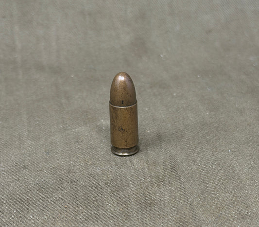 Original Inert WWI German 9mm Parabellum Cartridge – C 5 1917 – Munitionsfabrik Cassel