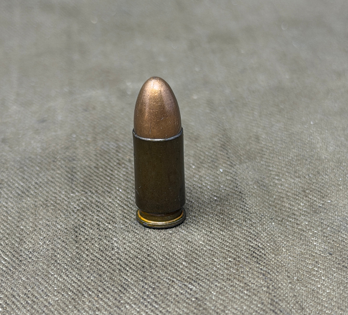 Original Inert WWII German 9mm Parabellum Cartridge – asb St 12 1944 – DWM Berlin