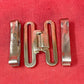 British Brass 1937 Pattern Brass Buckle and Brass Keepers