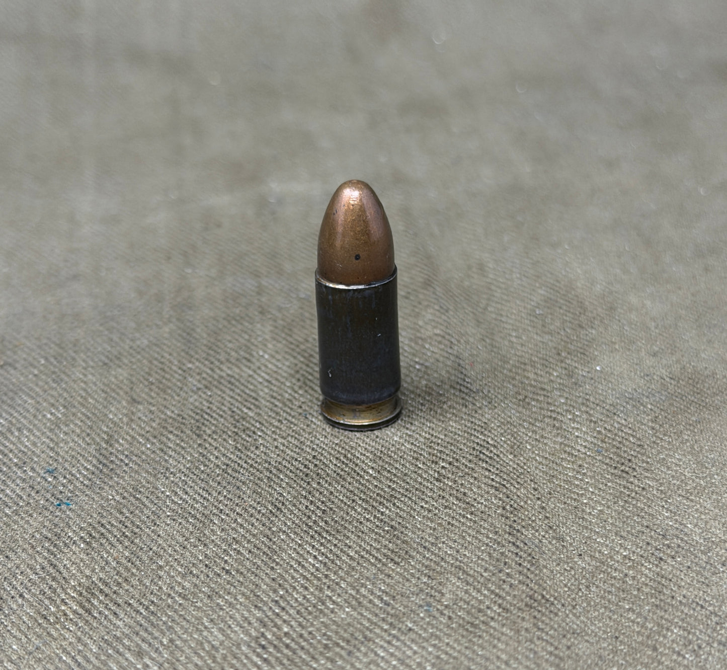 Original Inert WWII German 9mm Parabellum Cartridge – dnh St 6 1943 – RWS Werk Durlach