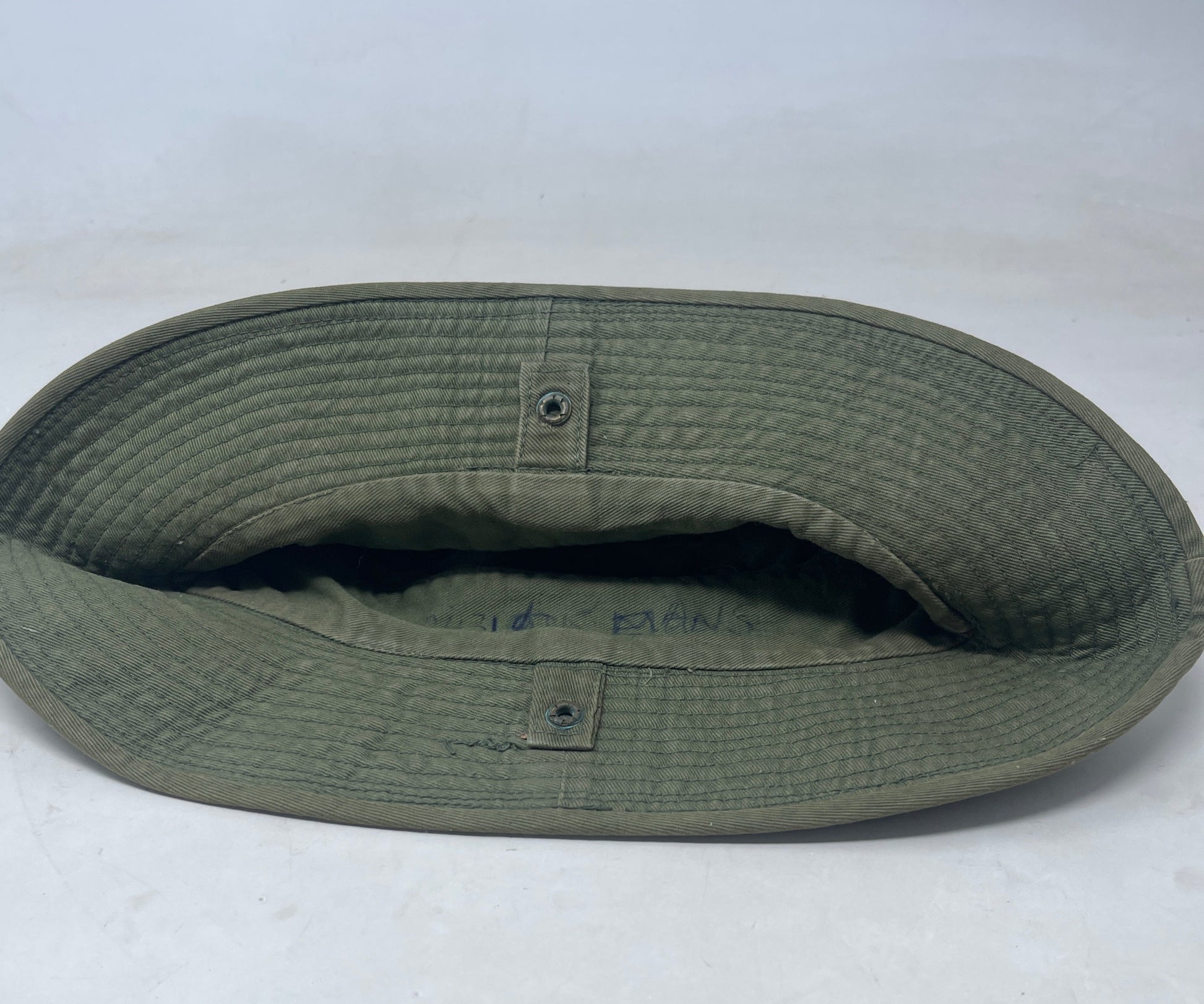 Green 1954 Dated British Jungle Hat